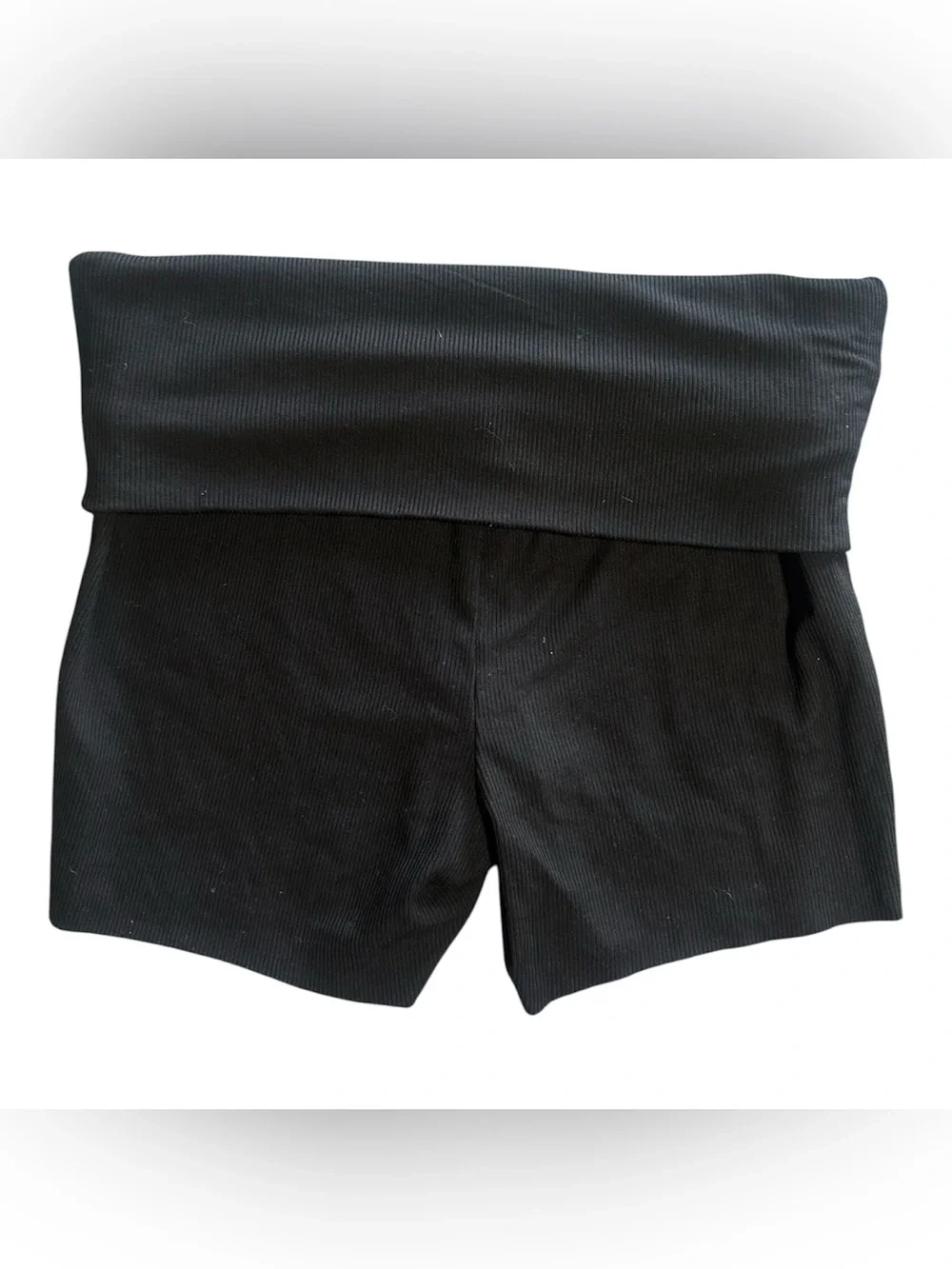 NWT! SKIMS Cotton Jersey Fold Over Shorts!